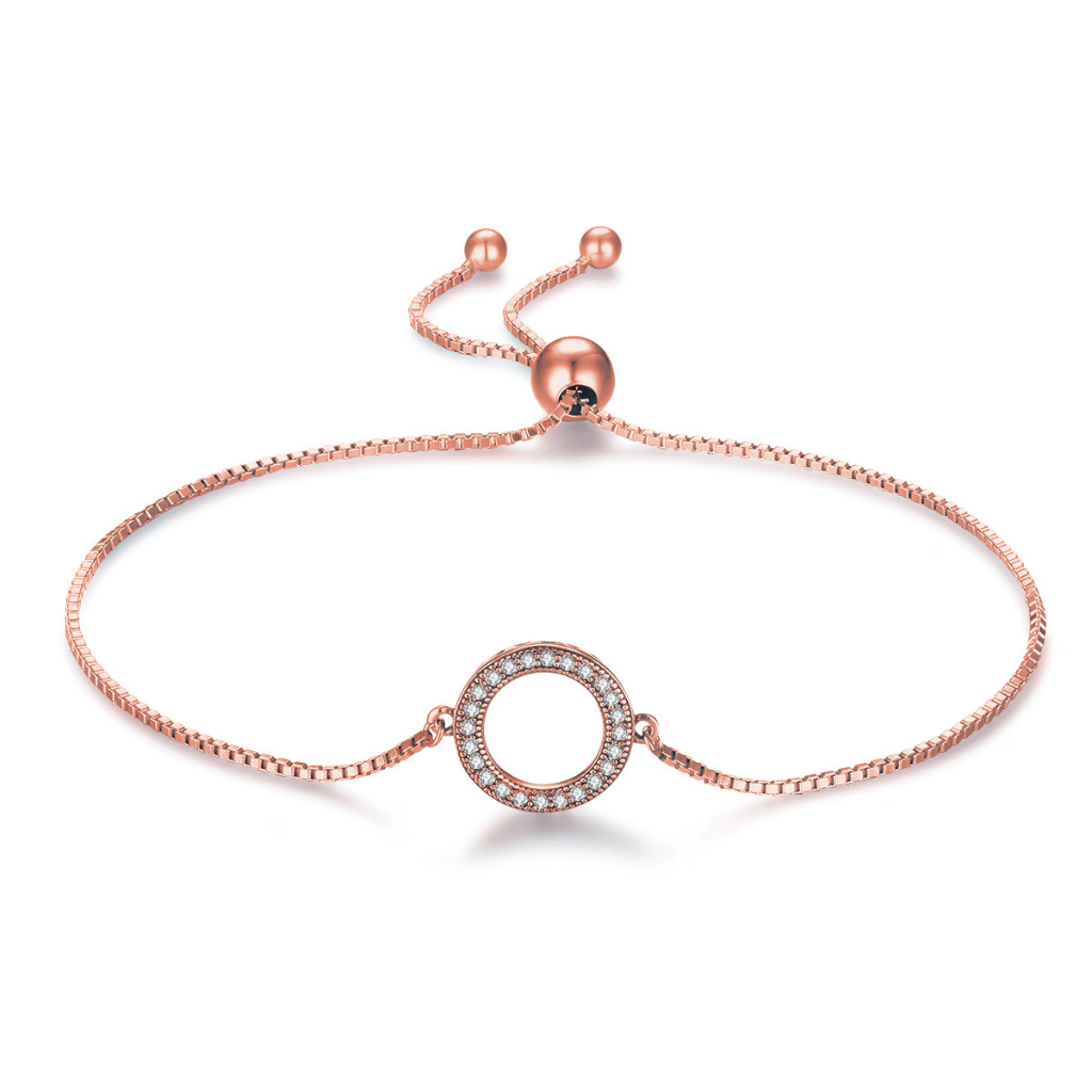 Rose gold sliding bracelet online