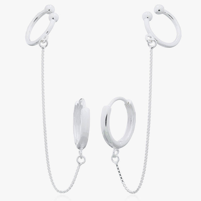 Small hoop earrings for 2025 upper ear