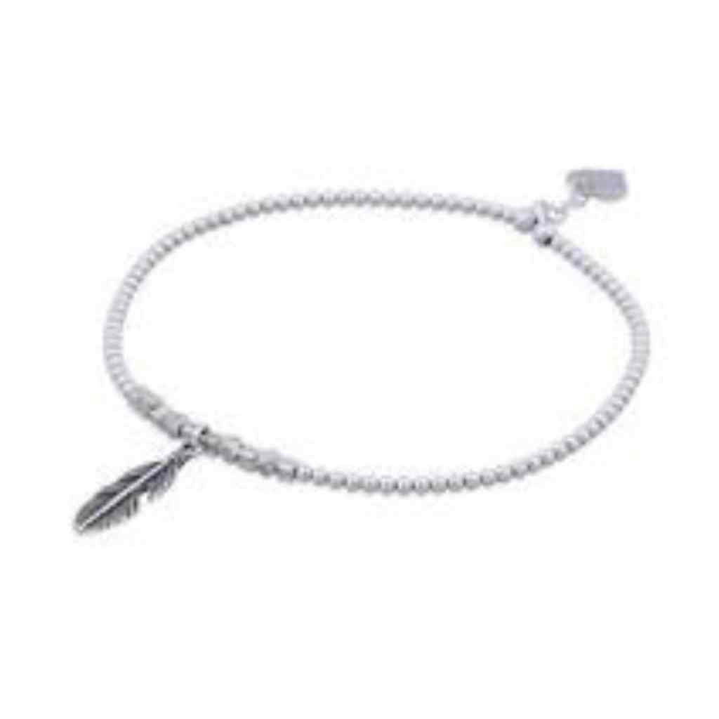 Sterling Silver Feather Bracelet – Silver Secrets