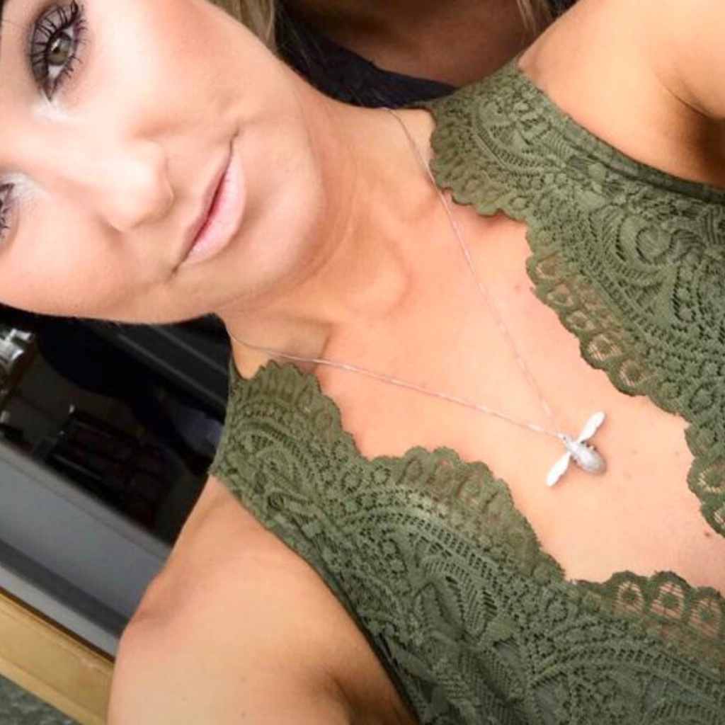 Sterling Silver 3D Bumble Bee Necklace