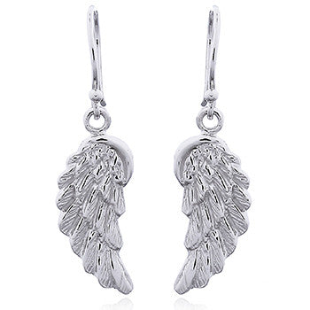 Sterling Silver Angel Wing Necklace