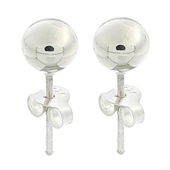 Sterling Silver Classic 6 mm Ball Stud