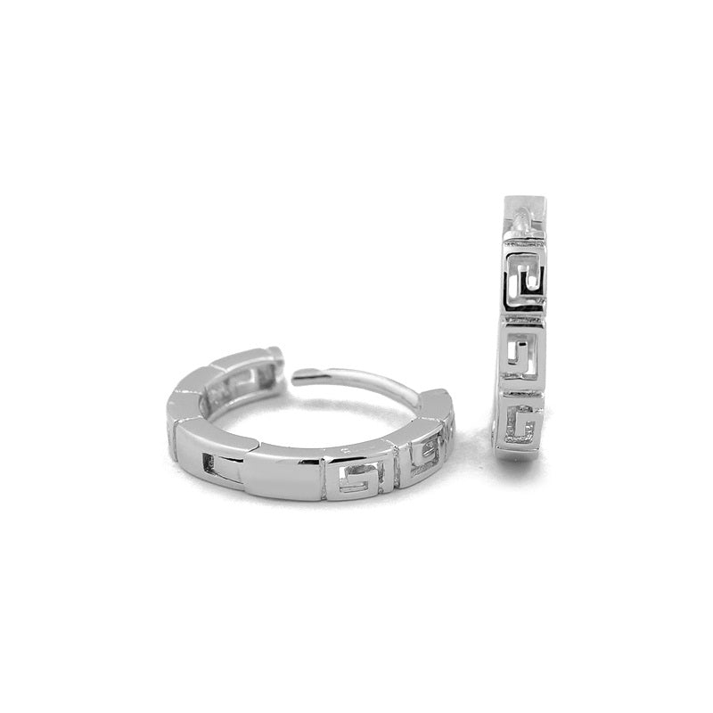 Sterling Silver Huggie Hoop Earrings