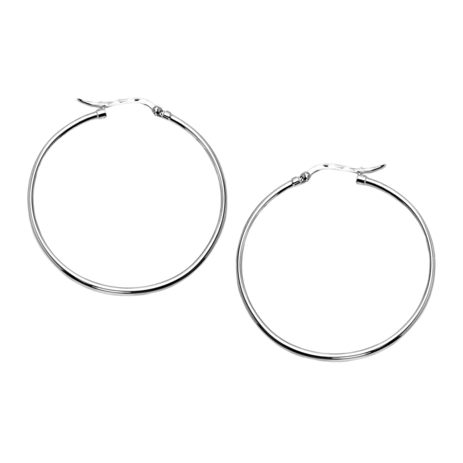 20mm Circumference Sterling Silver Hoops Earrings – Raf