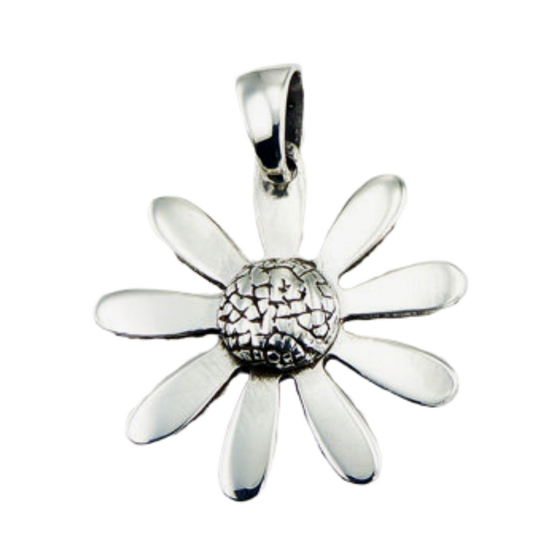 Sterling Silver Daisy Necklace